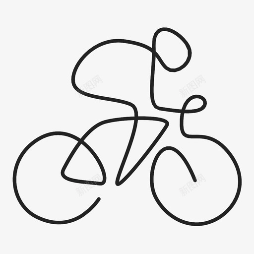 自行车运动员团队运动图标svg_新图网 https://ixintu.com 团队 城市 竞争者 自行车 自行车运动员 赢家 运动 锻炼