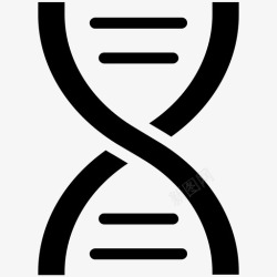 分子基因dna分子显微镜图标高清图片