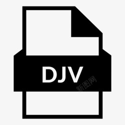 Djvdjv文件存储掩蔽图标高清图片
