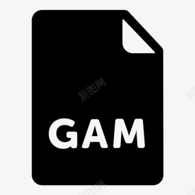 gam文件存储知识图标图标