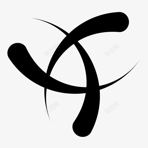 笔划细纹身图标svg_新图网 https://ixintu.com 书法 投掷 无限 毛笔 汉字 笔划 符号 纹身 细 装饰