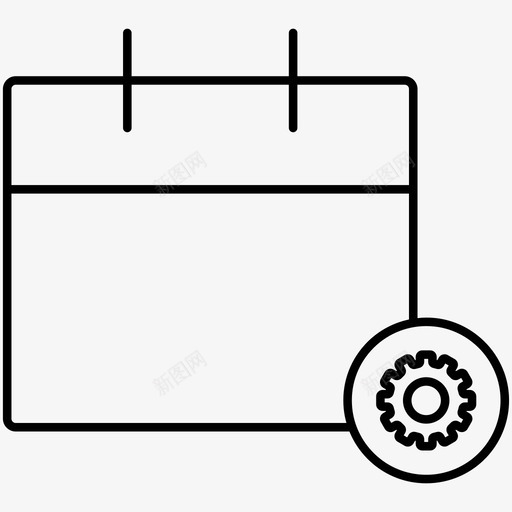 日历设置时间手机图标svg_新图网 https://ixintu.com 事件 工作 手机 日历行图标i 日历设置 日期 时间 约会 编辑