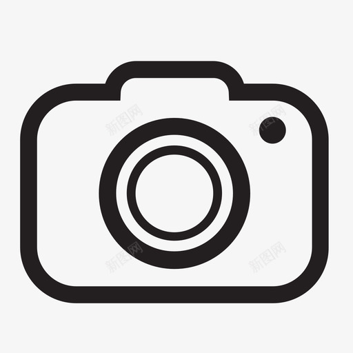 camera图标svg_新图网 https://ixintu.com camera