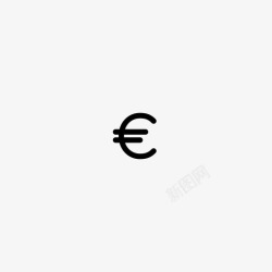 手机黄金期货交易应用欧元彩色货币图标高清图片
