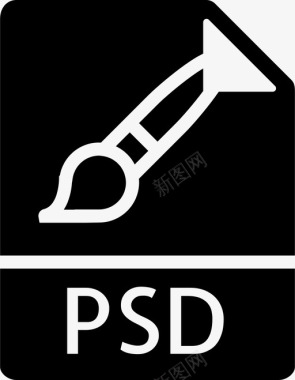 psd文件类型pinpoint图标图标