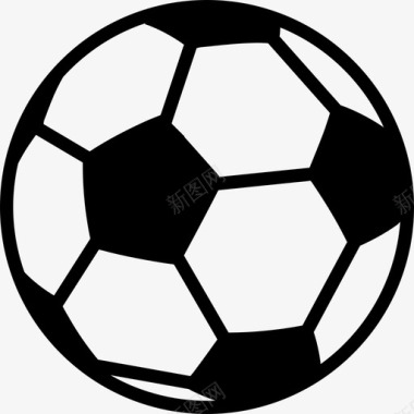 足球变体运动图像图标图标