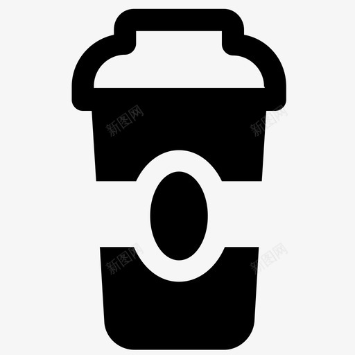 咖啡黑咖啡饮料图标svg_新图网 https://ixintu.com 咖啡 拿铁 糖 醒醒 饮料 黑咖啡
