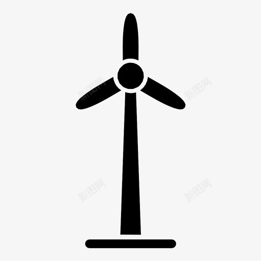 风力发电风力发电机旋转图标svg_新图网 https://ixintu.com 发电 循环 旋转 清洁能源 电力 电机 电站 绿色能源 能源 风力发电 风力发电机