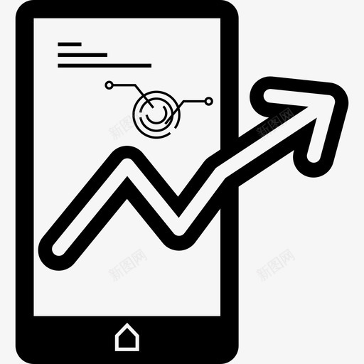移动股票数据分析界面数据分析图标svg_新图网 https://ixintu.com 数据分析 界面 移动股票数据分析