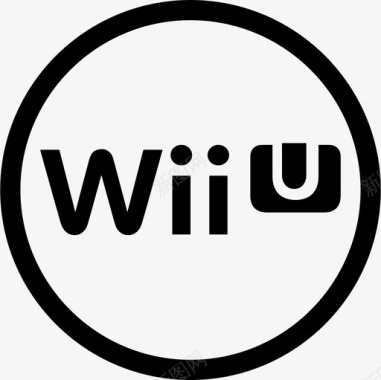 WiiU标志视频游戏图标图标