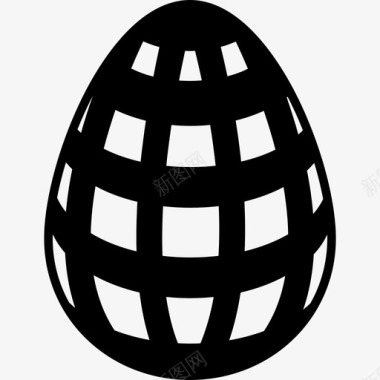 图案图案的复活节彩蛋食物复活节彩蛋图标图标
