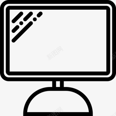 显示器技术支架图标图标