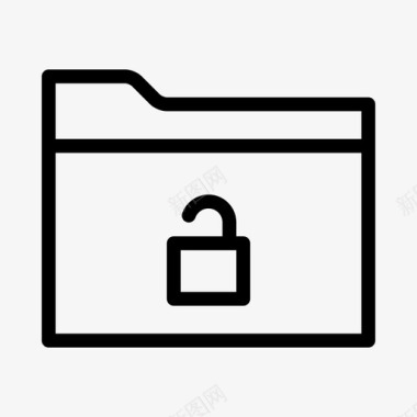 解锁文件夹不安全释放图标图标