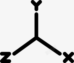 三维坐标三维坐标实体图标高清图片