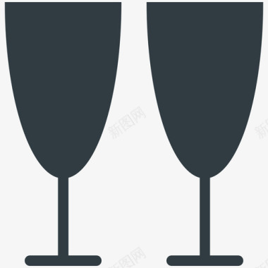 两副眼镜婚礼酷标图标图标