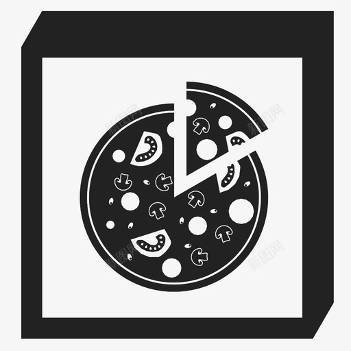 派送披萨商店沙司图标svg_新图网 https://ixintu.com 吃 商店 外壳 奶酪 意大利 沙司 派送披萨 浇头 食品