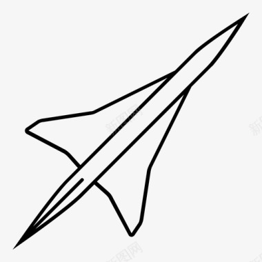 协和式飞机飞机航空公司图标图标