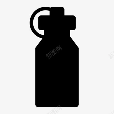 水瓶保管器水壶图标图标