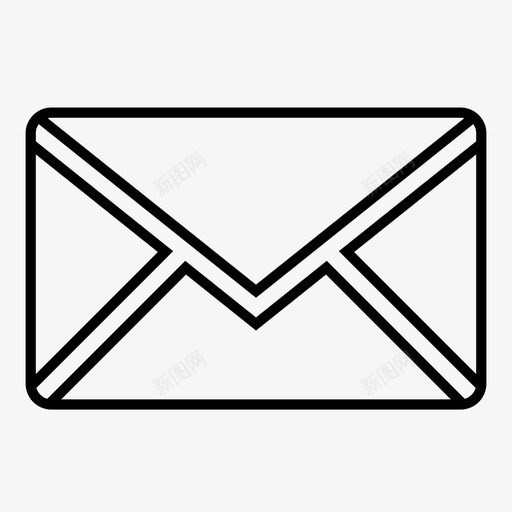 信封包装发送图标svg_新图网 https://ixintu.com 信件 信封 信息 包装 发送 回复 拥抱 联系人 邮寄