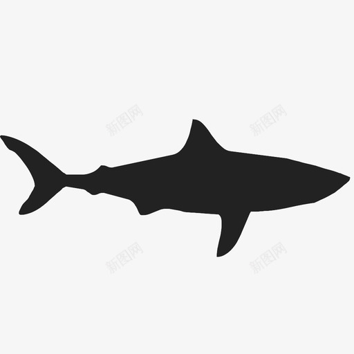 鲨鱼水牙齿图标svg_新图网 https://ixintu.com 前驱动物 动物 吃 咬 水 海洋 牙齿 鱼 鲨鱼 鳍
