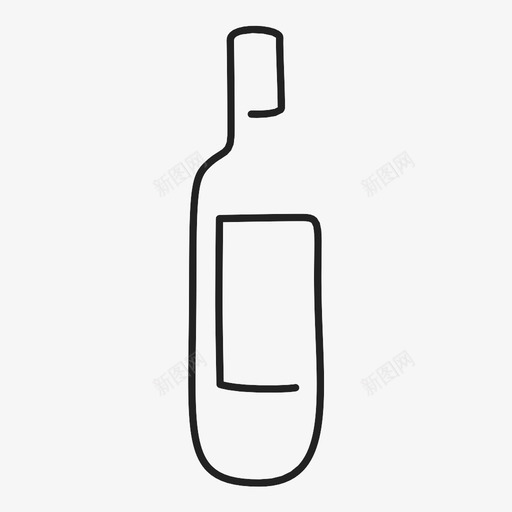 酒瓶vin波尔图图标svg_新图网 https://ixintu.com vin 法国 波尔图 波尔多 西拉 赤霞珠 酒瓶 酒精 饮料