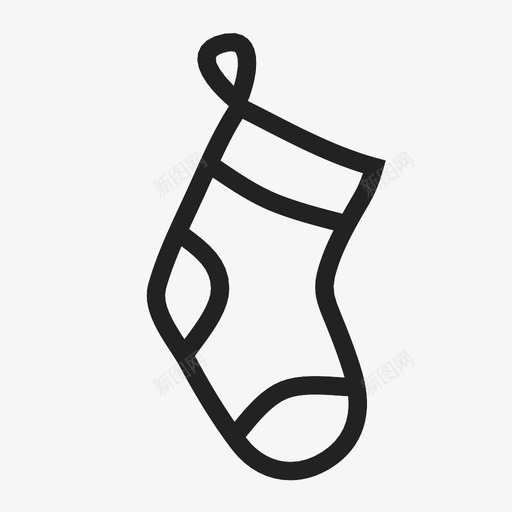 采购产品圣诞袜圣诞袜礼物夹图标svg_新图网 https://ixintu.com 冬天 圣诞节 圣诞袜 圣诞袜圣诞老人 圣诞装饰 礼物夹 采购产品圣诞袜