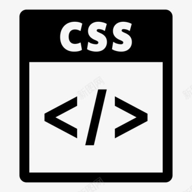 css文件样式工作表图标图标