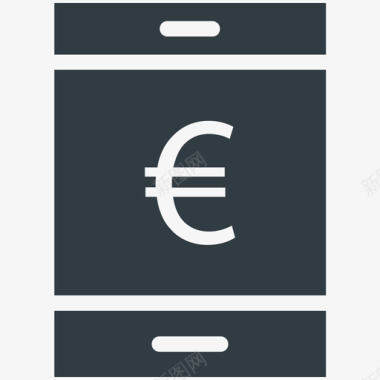 欧洲应用程序金融酷标图标图标