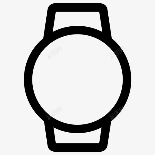 手表可穿戴设备smart图标svg_新图网 https://ixintu.com android moto second smart week 分 可穿戴设备 小时 手表 月
