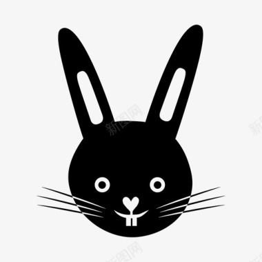 兔子宠物哈维图标图标