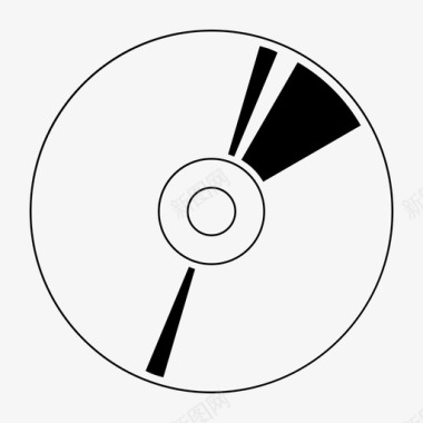 cd盒式磁带光盘图标图标