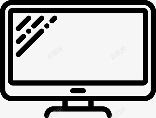 监视器视图视频屏幕图标svg_新图网 https://ixintu.com smashicons技术概述 图像显示 小工具 技术 投影屏幕 电视 监视器 视图 视频屏幕 设备