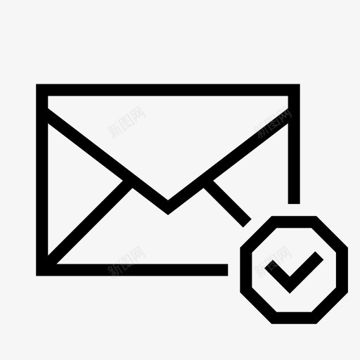 验证邮件镜头信息图标svg_新图网 https://ixintu.com 信封 信息 增加 增强 完成 电子邮件 视觉 角度邮件 镜头 验证邮件