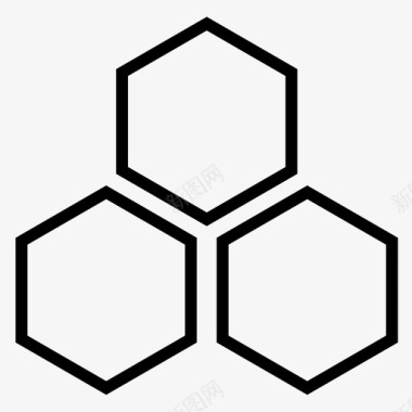 蜂箱刺形状图标图标