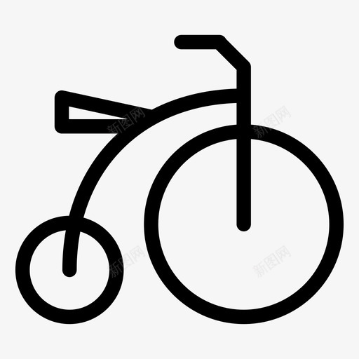 便士法兴复古维多利亚图标svg_新图网 https://ixintu.com 便士法兴 复古 大型 时髦 维多利亚 自行车 轮子 运输 骑行
