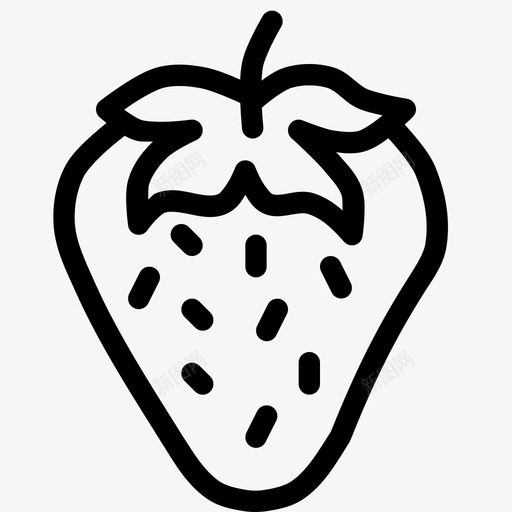 采购产品草莓信息水果图标svg_新图网 https://ixintu.com 信息 农业 农业和园艺 危险 吃 增强 水果 视觉 采购产品草莓 预测 食品