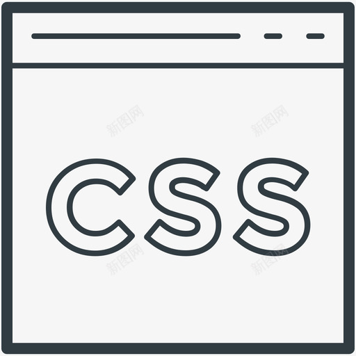 css文件和开发线图标svg_新图网 https://ixintu.com css文件 设计和开发线图标