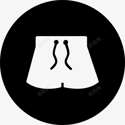 短裤衣服和鞋子图标svg_新图网 https://ixintu.com 短裤 衣服和鞋子