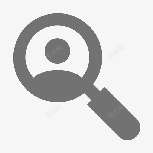 人员搜索启动和开发材料标图标svg_新图网 https://ixintu.com 人员搜索 启动和开发材料设计图标