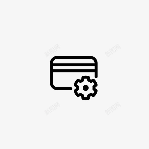 信用卡设置选择属性图标svg_新图网 https://ixintu.com 信用卡 信用卡设置 卡设置 属性 激活 移动银行服务应用程序pixelperfect 设置 选择 选项 银行卡