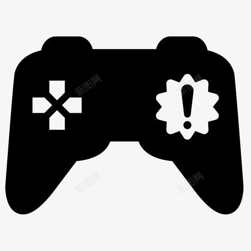 新项目解锁遥控图标svg_新图网 https://ixintu.com playstation 控制台 控制器 新项目 游戏 游戏玩法 解锁 通知 遥控