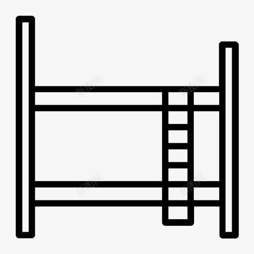 双层床现如今天然卫星图标svg_新图网 https://ixintu.com 双层床 大型 天然卫星 家具 旅社 昨天之后 物品 现如今