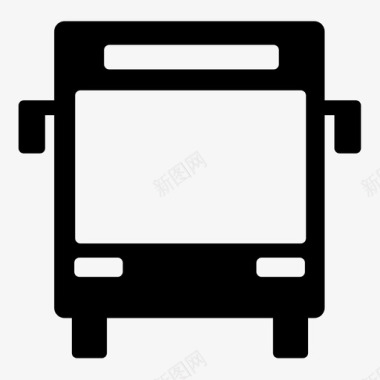 公共汽车车轮车辆图标图标