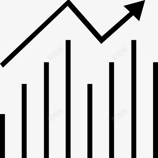 数据向上搜索引擎优化收入图标svg_新图网 https://ixintu.com 业务 业务11 图表 在线 情节 搜索引擎优化 收入 数据向上 点数 货币 趋势