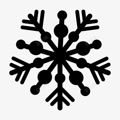 雪花研究整体图标svg_新图网 https://ixintu.com 冬季 分析 圣诞节 实验室 寒冷 整体 研究 管理 雪花