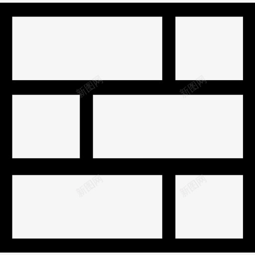 砖墙建分图标svg_新图网 https://ixintu.com 分 建 强 橙 砖墙 邻