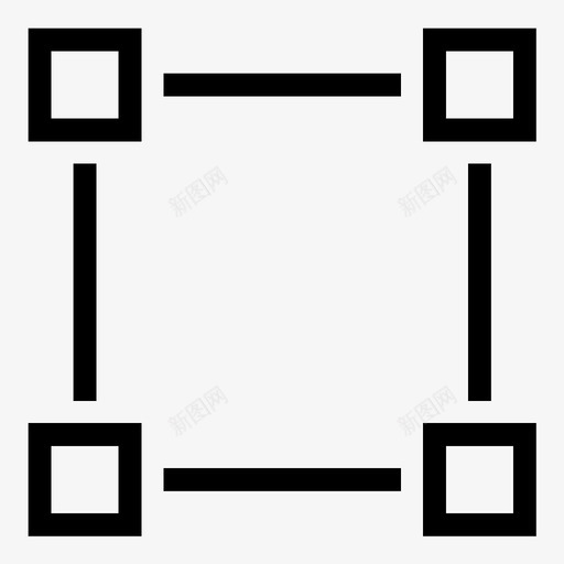 对象方形实体图标svg_新图网 https://ixintu.com 三维 变换 实体 对象 方形 混凝土 调整大小 选定 锚定 项目