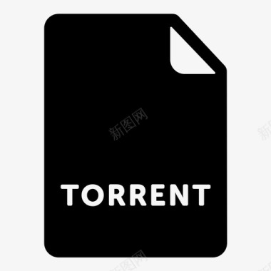 torrent文件200个文件扩展名图标图标