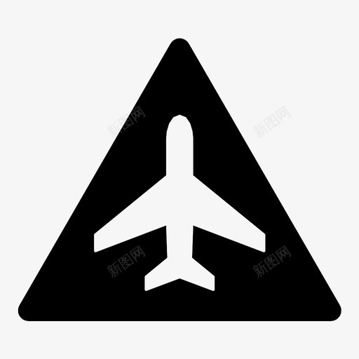 飞机警告飞机停放飞机前方图标svg_新图网 https://ixintu.com 机场 注意飞机 问题 飞机停放 飞机前方 飞机区域 飞机着陆 飞机警告