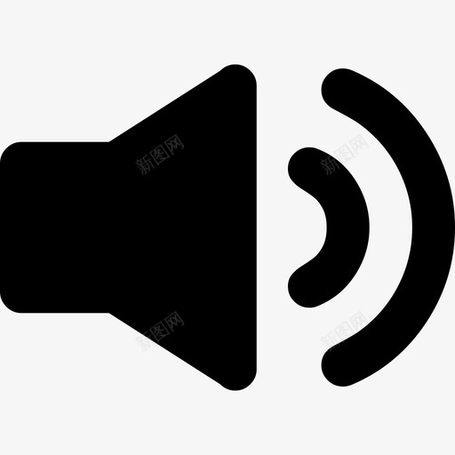扬声器接口音频符号coolicons图标svg_新图网 https://ixintu.com coolicons 扬声器接口音频符号
